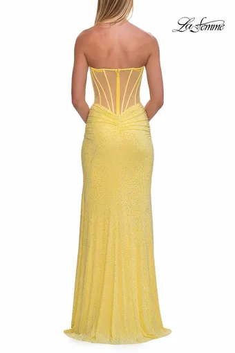 La Femme 33354 #8 Yellow backface vertical thumbnail