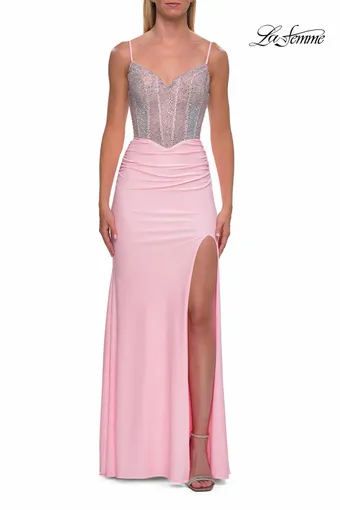 La Femme 33357 #6 Baby Pink frontface vertical thumbnail