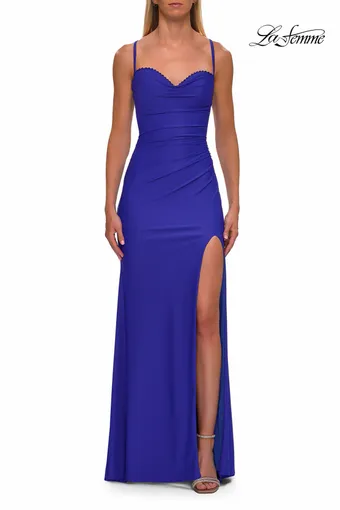 La Femme Style 33361 #17 Royal Blue frontface vertical thumbnail