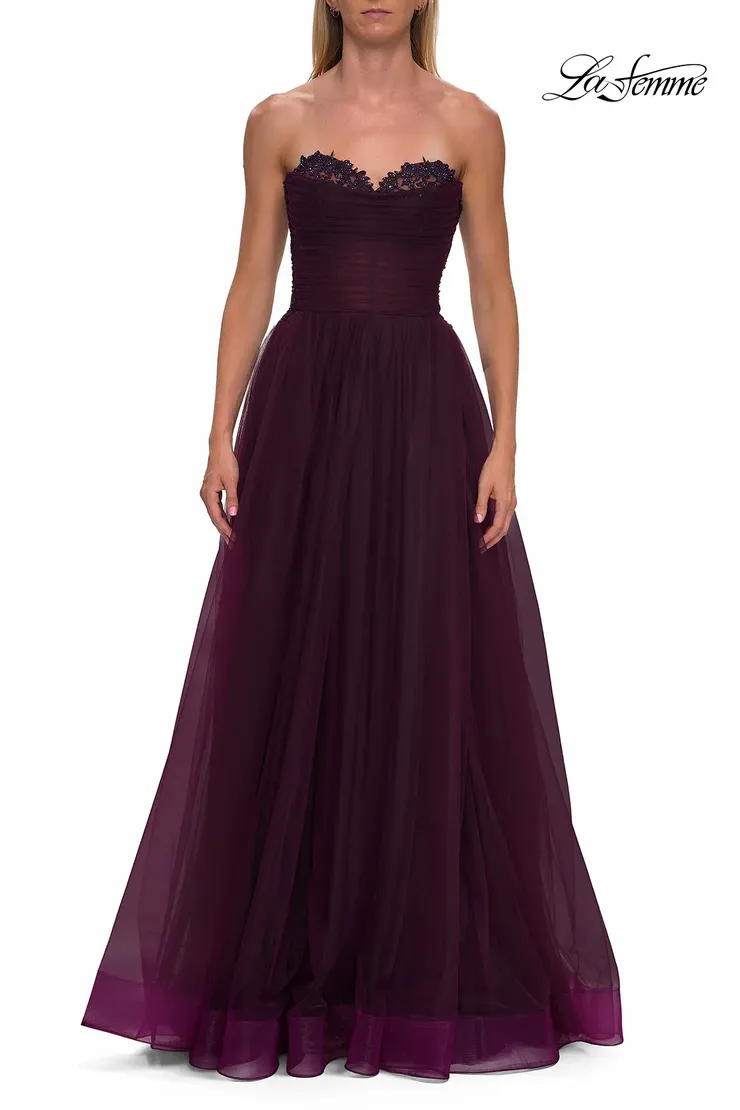 La Femme Style #33363 #1 Dark Berry frontface vertical picture