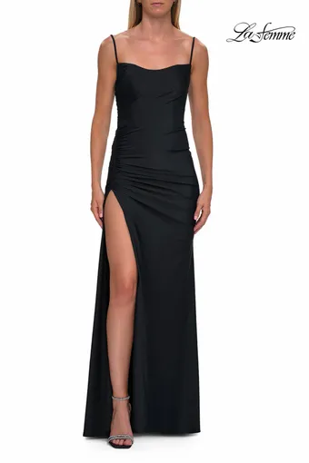 La Femme Style #33365 $3 Black frontface vertical thumbnail