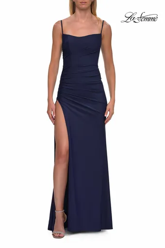 La Femme Style #33365 $2 Navy frontface vertical thumbnail