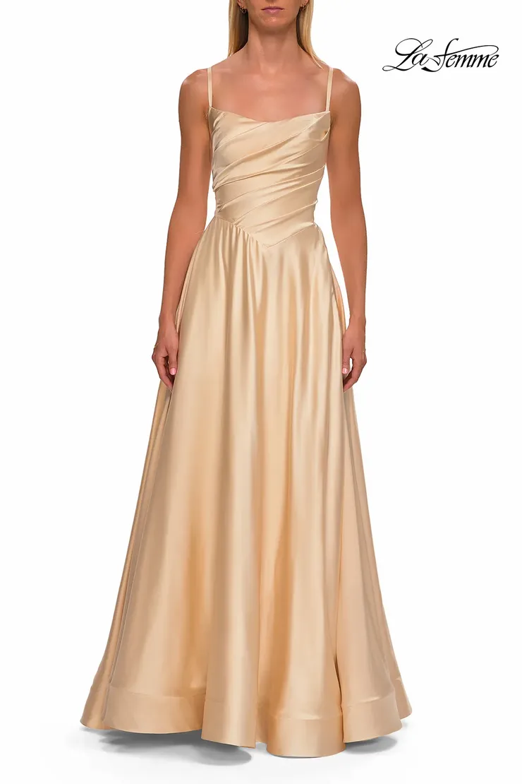 La Femme Style #33373 #1 Pale Yellow frontface vertical picture