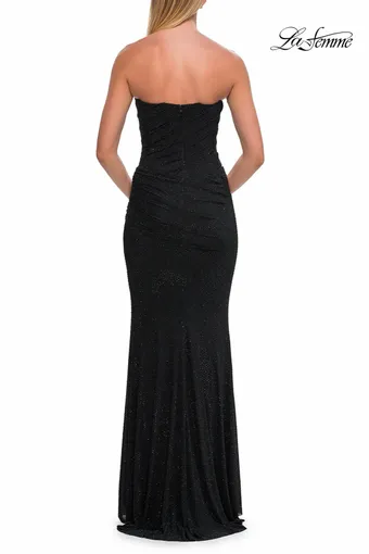 La Femme Style #33379 $4 Black backface vertical thumbnail