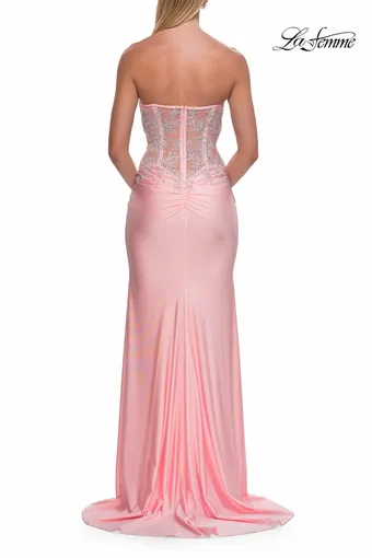 La Femme Style #33398 $4 Baby Pink backface vertical thumbnail