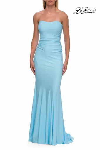 La Femme Style #33403 $4 Cloud Blue frontface vertical thumbnail