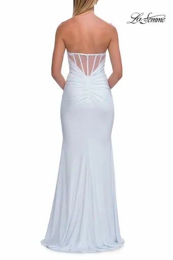 La Femme 33415 #4 White backface vertical thumbnail