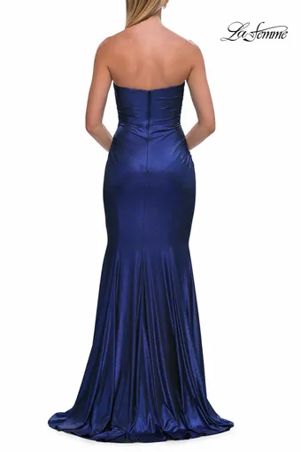 La Femme Style #33424 #7 Navy backface vertical thumbnail