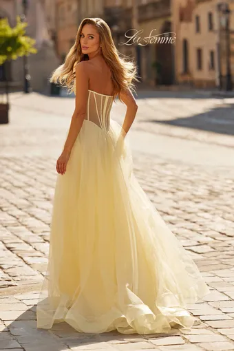 La Femme 33491 #11 Pale Yellow backface vertical thumbnail