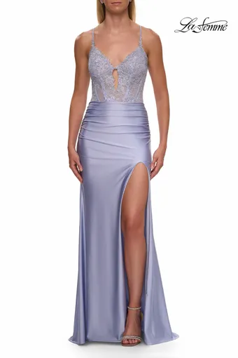 La Femme Style #33505 #2 Light Periwinkle frontface vertical thumbnail