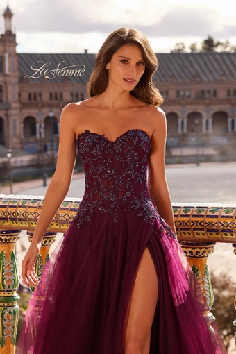 La Femme 33551 #6 Dark Berry frontface vertical cropped thumbnail