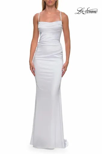 La Femme 33604 #13 White frontface vertical thumbnail