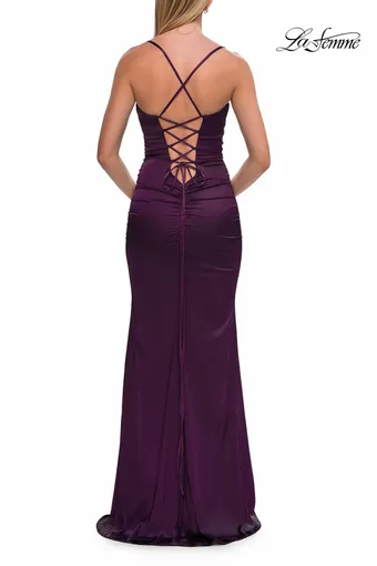 La Femme 33611 #5 Aubergine backface vertical thumbnail