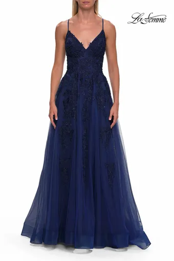 La Femme 33715 #8 Marine Blue frontface vertical thumbnail