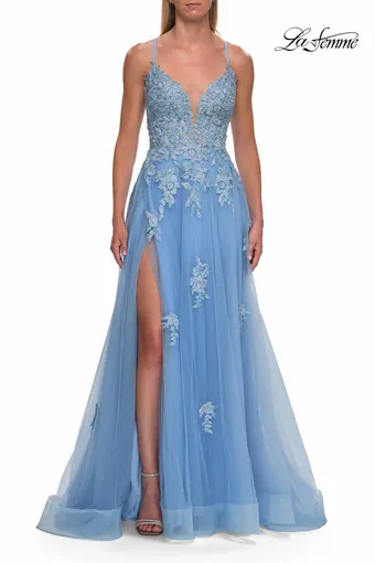 La Femme 33716 #7 Cloud Blue frontface vertical thumbnail