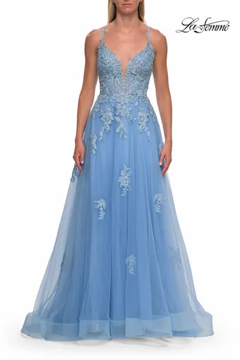 La Femme 33716 #8 Cloud Blue frontface vertical thumbnail