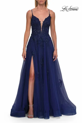 La Femme 33716 #10 Marine Blue frontface vertical thumbnail