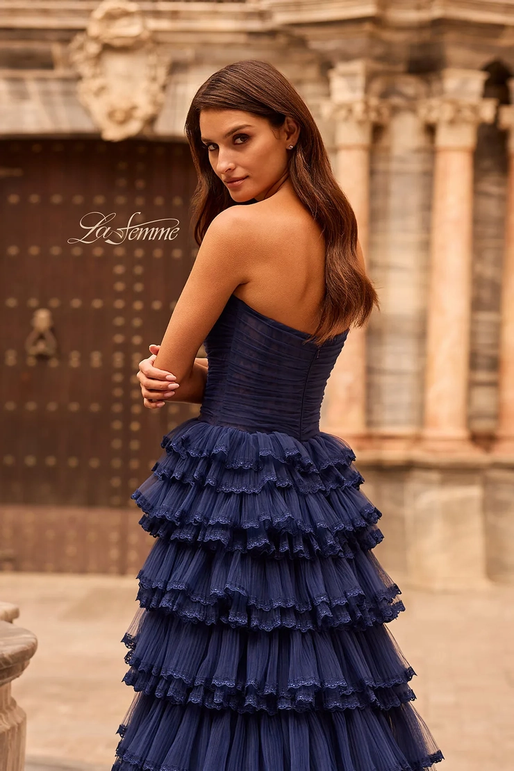 La Femme Style #33727 #3 Marine Blue backface vertical cropped picture