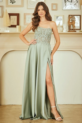 Amelia Couture Style #6204 #6 frontface vertical thumbnail