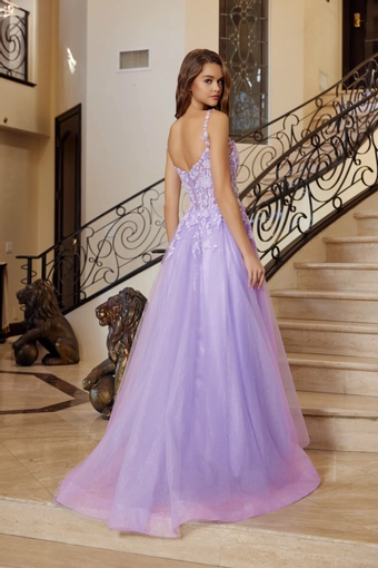 Nox Anabel R1824   Enchanting Floor-length Gown with Beaded Bodice and Slit #5 default backface vertical thumbnail