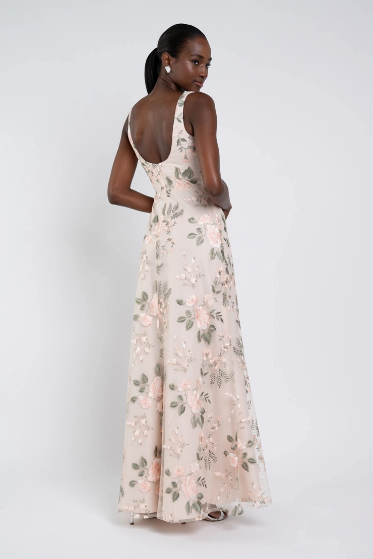 Jenny Yoo Lilly Enchanted Floral Embroidery 12668 #2 default backface vertical picture