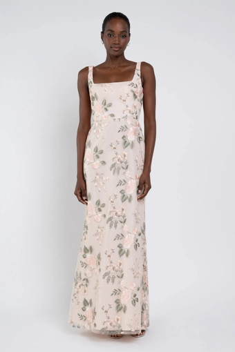 Jenny Yoo 12668 Lilly Enchanted Floral Embroidery #0 default frontface vertical thumbnail