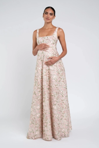 Jenny Yoo 126611 Lilly Maternity Ophelia Embroidery #0 default frontface vertical thumbnail