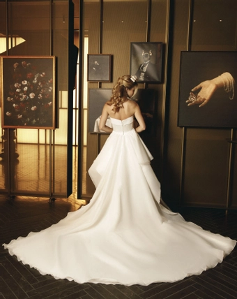 Monte Durham for Elissar Bridal #4 backface vertical thumbnail