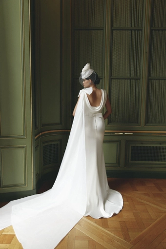 Monte Durham for Elissar Bridal #4 backface vertical thumbnail