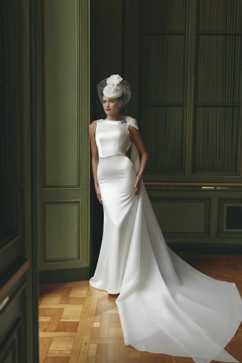 Monte Durham for Elissar Bridal #1 frontface vertical thumbnail