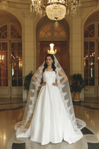 Monte Durham for Elissar Bridal #1 frontface vertical thumbnail