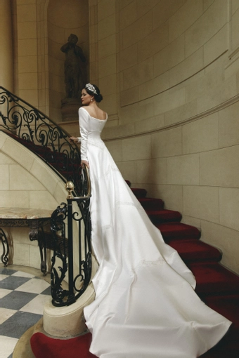 Monte Durham for Elissar Bridal #4 backface vertical thumbnail