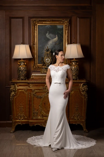 Monte Durham for Elissar Bridal Lee #0 default frontface vertical thumbnail