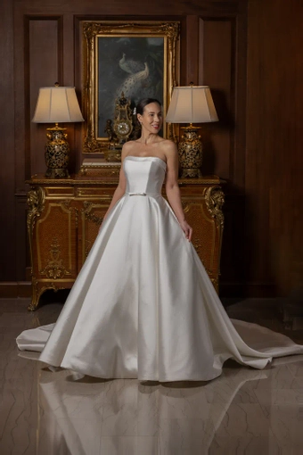 Monte Durham for Elissar Bridal Linda #0 default frontface vertical thumbnail