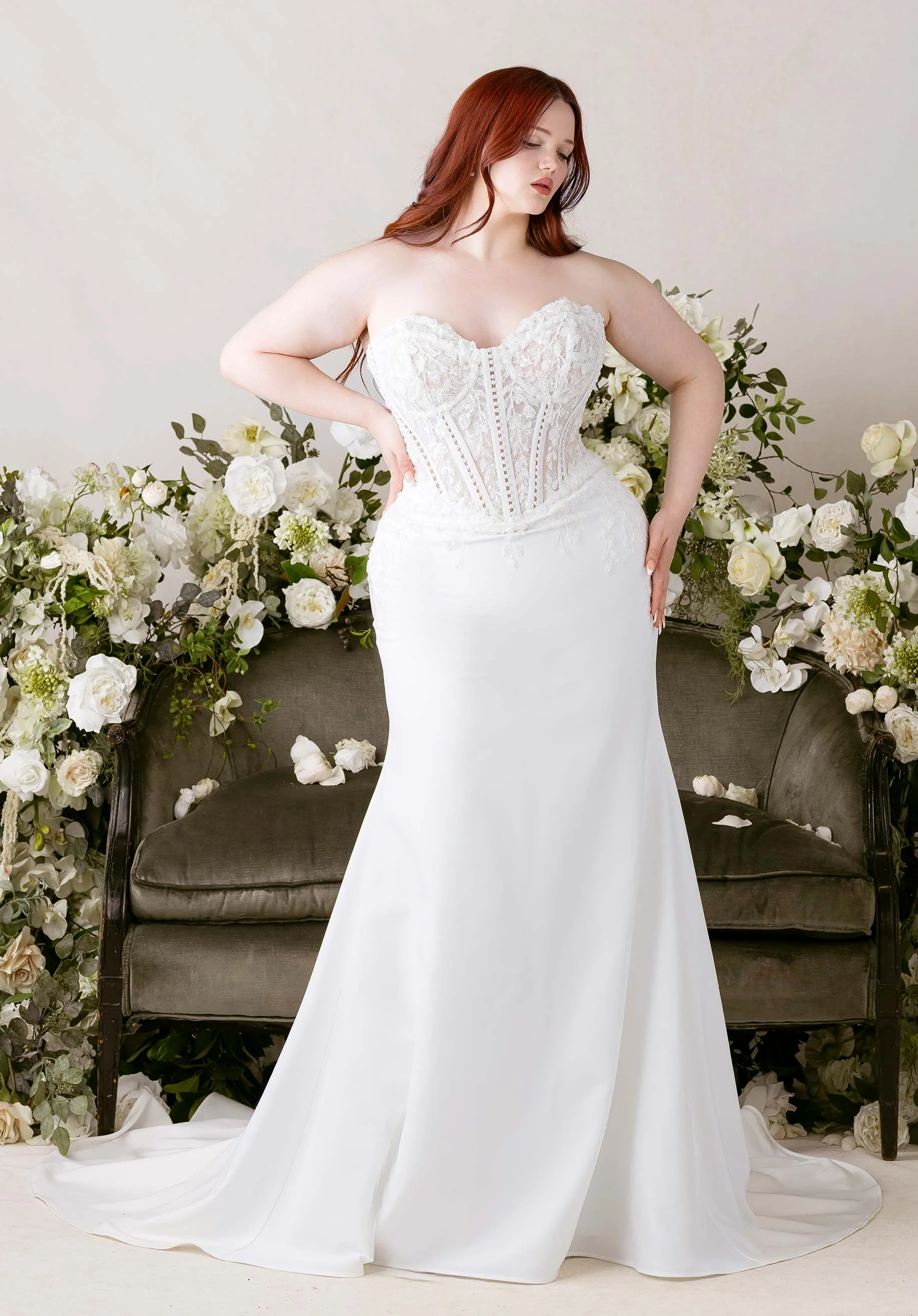princess polly baby blue dress Black Wedding Gowns | Mirror Mirror Inc main image 1