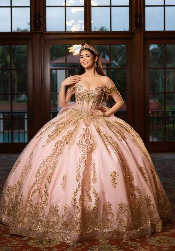 dress made out of gold ELIZA