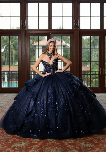 Vizcaya by Morilee 4080025 Becky Sparkling Ballgown for Quinceañera & Grand Celebrations #0 default frontface vertical thumbnail