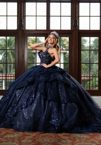 Vizcaya by Morilee 4080025 Becky Sparkling Ballgown for Quinceañera & Grand Celebrations #3 frontface vertical thumbnail