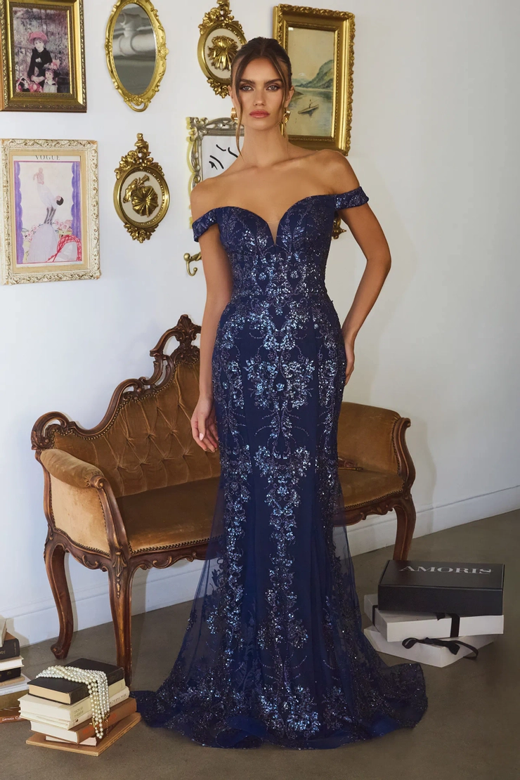 formal gown champagne dress Strapless Sweetheart Prom Dress Sparkly Evening Dresses With Pockets US4 / Champagne