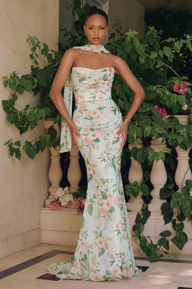 Amoris T718 Prom Dress - Sage | NewYorkDress