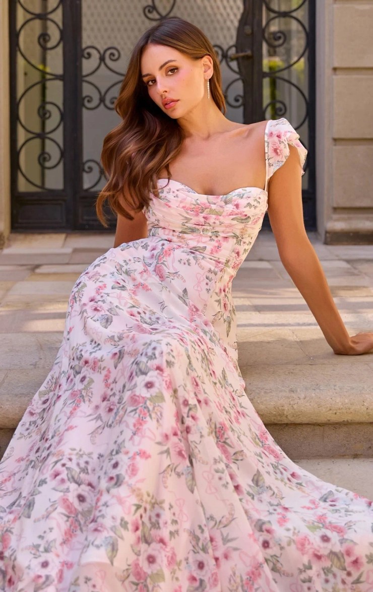 Amoris Style #T749 #3 Pink frontface vertical cropped picture