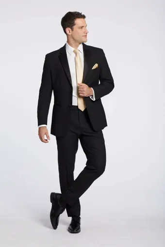 Larr Brio Style #Dawson Tux Black Notch #3 frontface vertical thumbnail