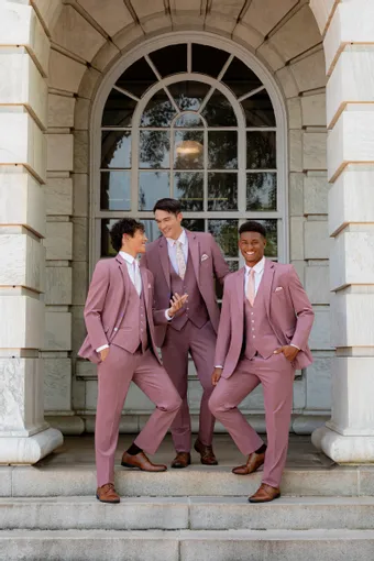 Larr Brio Style #Metro Suit Berry #0 default frontface vertical thumbnail