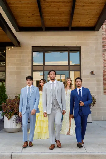 Larr Brio Style #Metro Suit Indigo #7 frontface vertical thumbnail