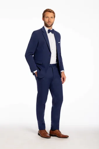 Larr Brio Style #Metro Suit Indigo #6 frontface vertical thumbnail