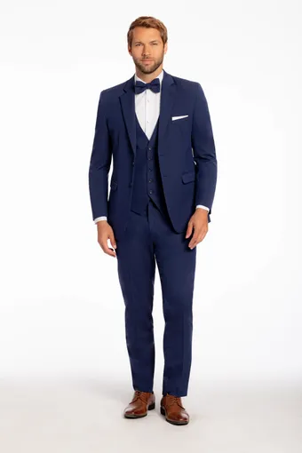 Larr Brio Style #Metro Suit Indigo #5 frontface vertical thumbnail