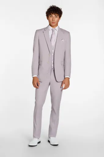 Larr Brio Style #Metro Suit Lavender #3 frontface vertical thumbnail