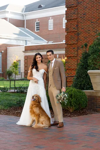 Larr Brio Style #Metro Suit Plaid Cocoa #2 frontface vertical thumbnail