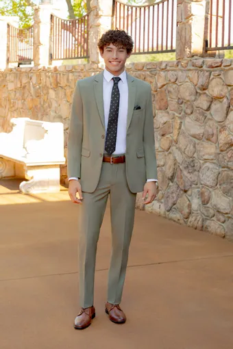 Larr Brio Style #Metro Suit Sage #2 frontface vertical thumbnail