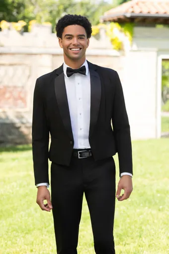 Larr Brio Style #Metro Tux Mateo Shawl Waistcoat #1 frontface vertical cropped thumbnail